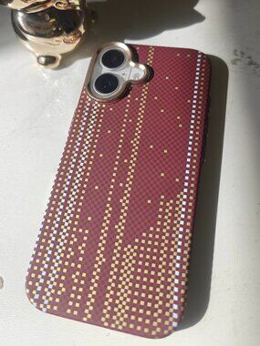 Cute Burgundy Plaid Phone Case